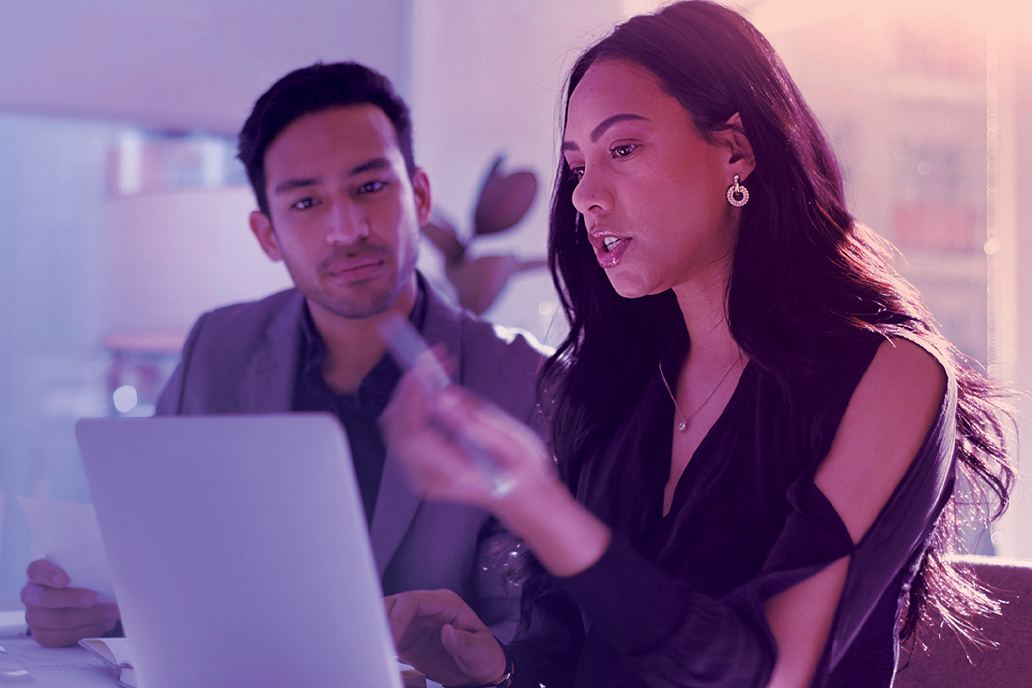 Image of two co-workers