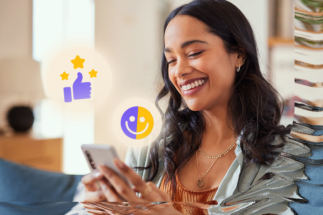 Image of a happy customer